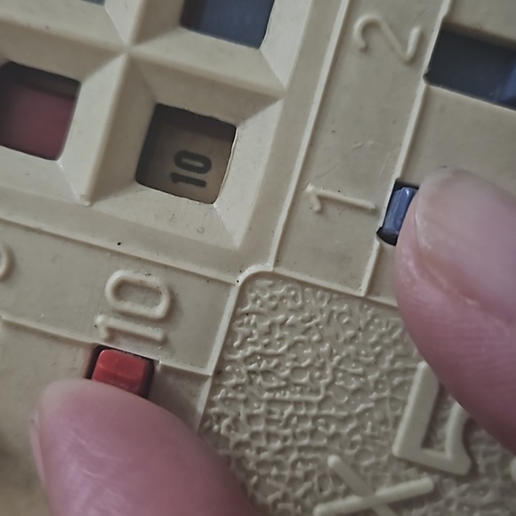 80s Romanian school toy  multiplication table vintage easy calculator - Picture 2 of 8